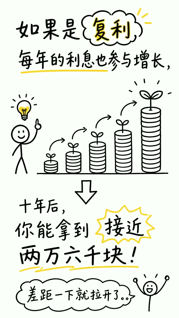 复利的魔力：钱是怎么生钱的